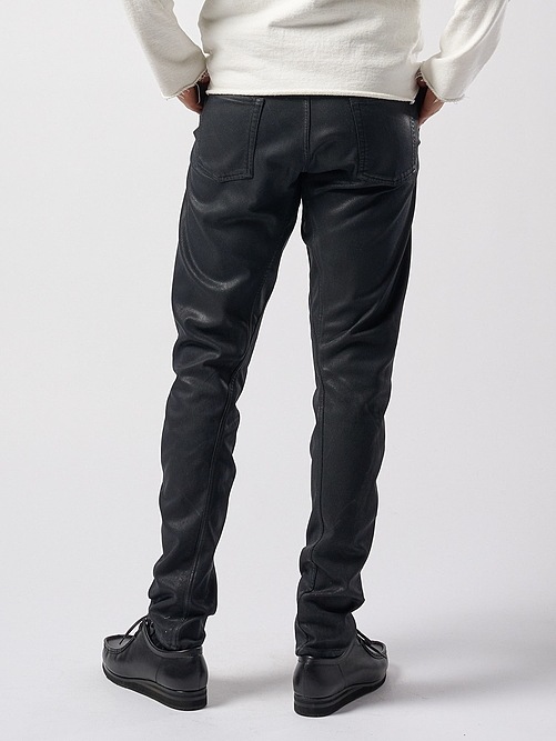 �㴰���wjk�����֥른��������/coating draping pants/black