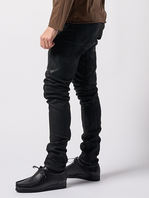 �㴰���wjk�����֥른��������/coating draping pants/black