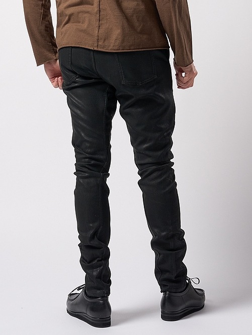�㴰���wjk�����֥른��������/coating draping pants/black