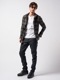 �㴰���wjk�����֥른��������/coating draping pants/black