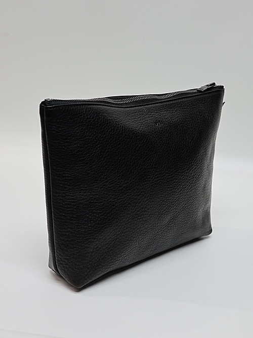 wjk֥른/KOBE LEATHER big poach/black