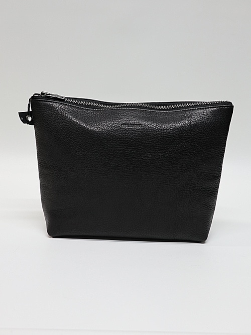 wjk֥른/KOBE LEATHER big poach/black