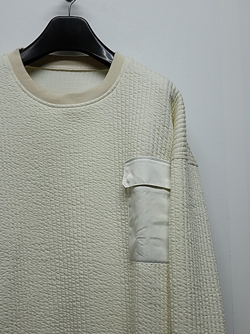 RESOUND CLOTHINGꥵɥ/Stripe quilting drop trainer/OFF