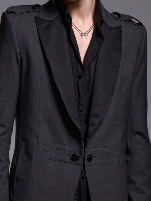 (ͽ���ʡ�6��7������ͽ��/kiryuyrik������奦����奦/TWS Tropical Goth Jacket/Gray