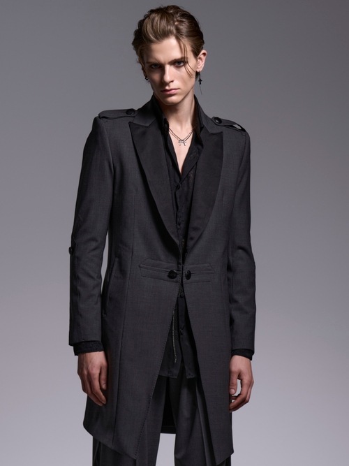 (ͽ���ʡ�6��7������ͽ��/kiryuyrik������奦����奦/TWS Tropical Goth Jacket/Gray