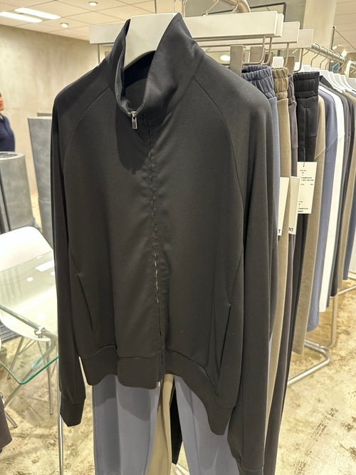 (ͽ���ʡ�7��8������ͽ��/ATTACHMENT�������å�����/COTTON DOUBLE FACE STAND COLLAR JACKET/BLACK