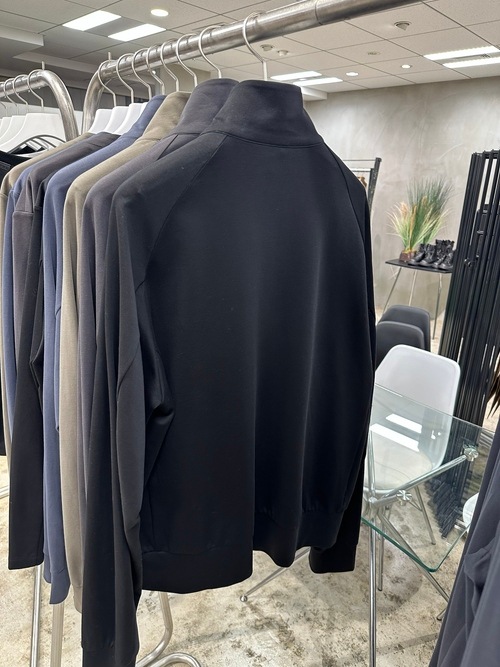 (ͽ���ʡ�7��8������ͽ��/ATTACHMENT�������å�����/COTTON DOUBLE FACE STAND COLLAR JACKET/BLACK