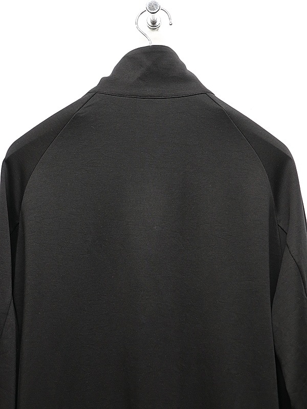 ATTACHMENT�������å�����/COTTON DOUBLE FACE STAND COLLAR JACKET/BLACK