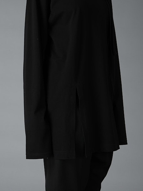 Ground Y�����饦��ɥ磻/30/- COTTON JERSEY LONG SLEEVED T/BLACK