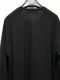 Ground Y�����饦��ɥ磻/30/- COTTON JERSEY LONG SLEEVED T/BLACK