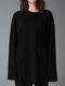 Ground Y�����饦��ɥ磻/30/- COTTON JERSEY LONG SLEEVED T/BLACK