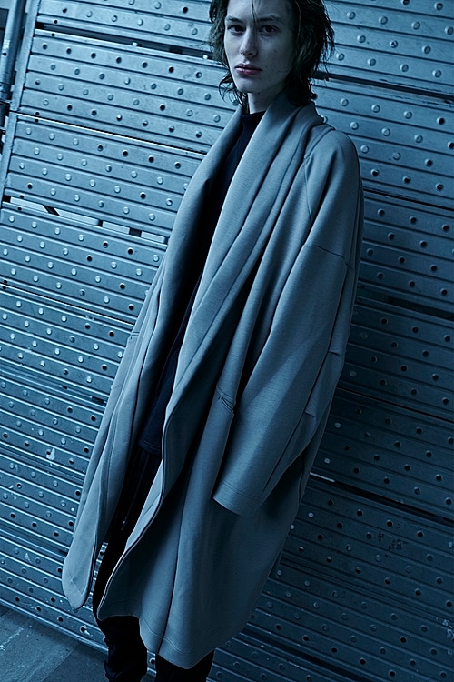 RIPVANWINKLE����åץ����󥦥��󥯥�/���åȥ󥨥����㡼�� RAP JERSEY COAT/BLACK