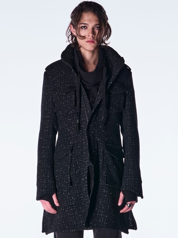 (ͽ���ʡ�10������11������ͽ��/kiryuyrik������奦����奦/Heat Tech Jersey Loose Neck Pull Over/Black