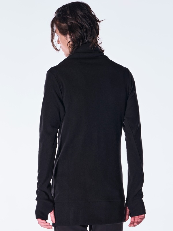(ͽ���ʡ�10������11������ͽ��/kiryuyrik������奦����奦/Heat Tech Jersey Loose Neck Pull Over/Black