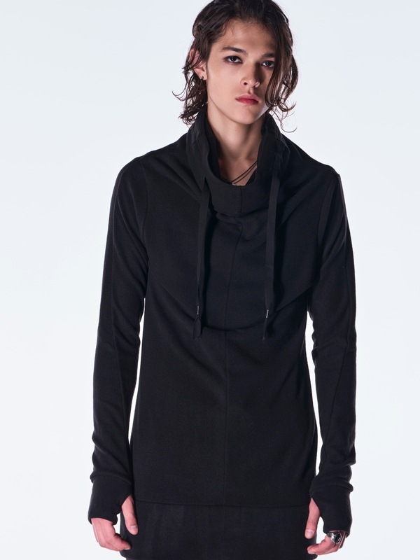 (ͽ���ʡ�10������11������ͽ��/kiryuyrik������奦����奦/Heat Tech Jersey Loose Neck Pull Over/Black
