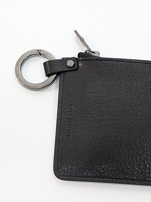 �㴰���wjk�����֥른��������/KOBE LEATHER mini wallet/black