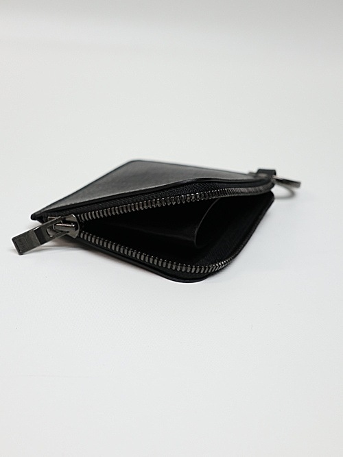 �㴰���wjk�����֥른��������/KOBE LEATHER mini wallet/black