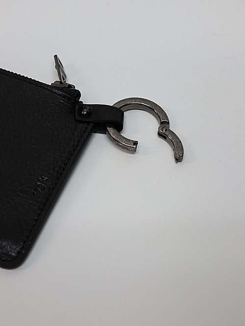 �㴰���wjk�����֥른��������/KOBE LEATHER mini wallet/black