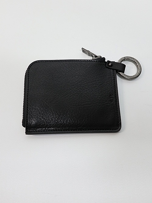 �㴰���wjk�����֥른��������/KOBE LEATHER mini wallet/black