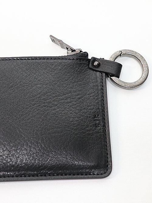 �㴰���wjk�����֥른��������/KOBE LEATHER mini wallet/black