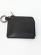 �㴰���wjk�����֥른��������/KOBE LEATHER mini wallet/black