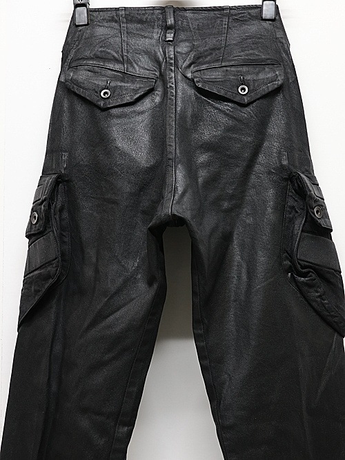 JULIUS����ꥦ��/10oz DENIM TROUSERS7/BLACK