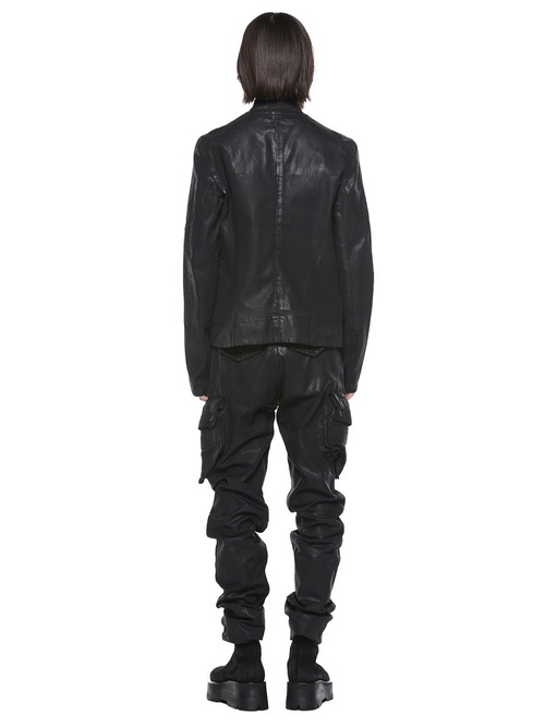 JULIUS����ꥦ��/10oz DENIM TROUSERS7/BLACK