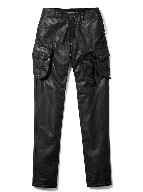 JULIUS����ꥦ��/10oz DENIM TROUSERS7/BLACK