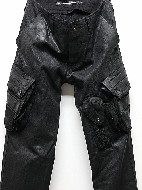 JULIUS����ꥦ��/10oz DENIM TROUSERS7/BLACK