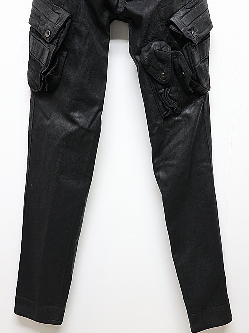 JULIUS����ꥦ��/10oz DENIM TROUSERS7/BLACK
