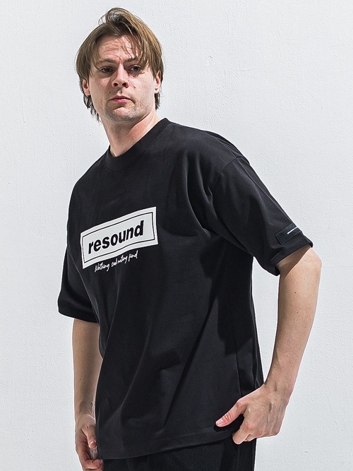 (ͽ���ʡ�5��6������ͽ��/40TH RESOUND CLOTHING���ꥵ����ɥ���������/BOX OVER TEE/BLACK