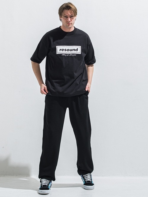 (ͽ���ʡ�5��6������ͽ��/40TH RESOUND CLOTHING���ꥵ����ɥ���������/BOX OVER TEE/BLACK