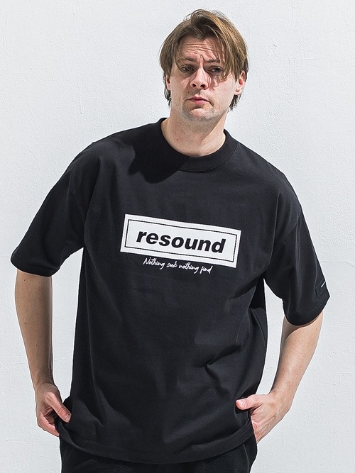 (ͽ���ʡ�5��6������ͽ��/40TH RESOUND CLOTHING���ꥵ����ɥ���������/BOX OVER TEE/BLACK