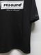 �㴰���RESOUND CLOTHING���ꥵ����ɥ���������/BOX OVER TEE/BLACK
