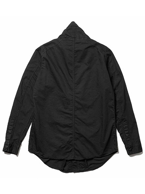 (ͽ����)8��9������ͽ��/JULIUS����ꥦ��/COTTON/NYLON TWILL SHIRT1/BLACK