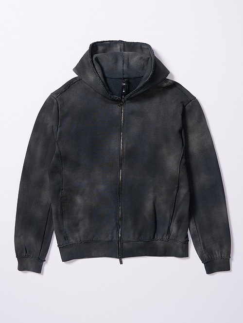 (ͽ���ʡ�9��10������ͽ��/wjk�����֥른��������/fade zip-up hoodie/fade black