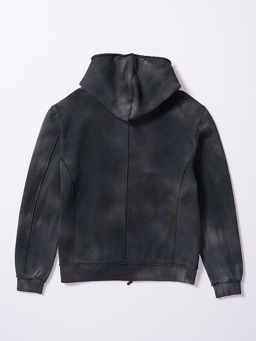 (ͽ���ʡ�9��10������ͽ��/wjk�����֥른��������/fade zip-up hoodie/fade black