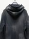 wjk�����֥른��������/fade zip-up hoodie/fade black
