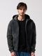 (ͽ���ʡ�9��10������ͽ��/wjk�����֥른��������/fade zip-up hoodie/fade black