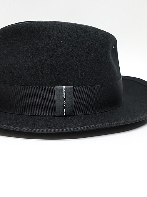 RESOUND CLOTHINGꥵɥ/Stevie hat/BLACK.