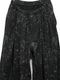 LAD MUSICIANå ߥ塼/40/T SMALL FLOWER 3T WIDE PANTS/BLACK