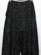 LAD MUSICIANå ߥ塼/40/T SMALL FLOWER 3T WIDE PANTS/BLACK