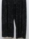 LAD MUSICIANå ߥ塼/40/T SMALL FLOWER 3T WIDE PANTS/BLACK