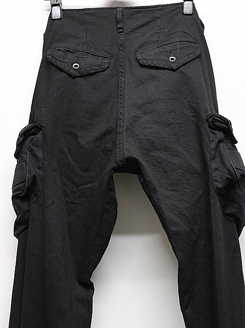 JULIUS����ꥦ��/10oz DENIM TROUSERS7/BLACK