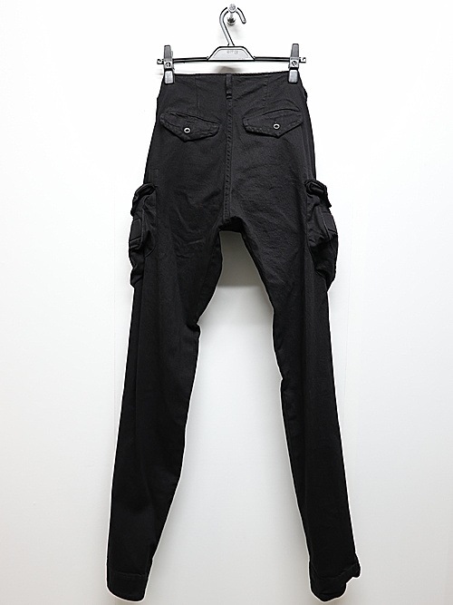 JULIUS����ꥦ��/10oz DENIM TROUSERS7/BLACK