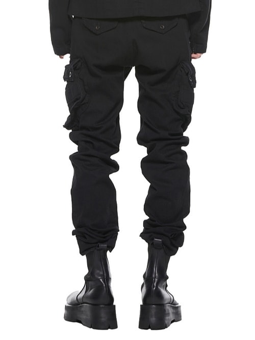 JULIUS����ꥦ��/10oz DENIM TROUSERS7/BLACK