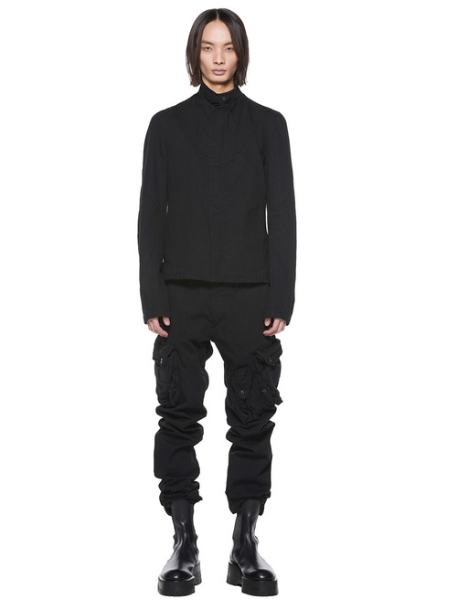 JULIUS����ꥦ��/10oz DENIM TROUSERS7/BLACK