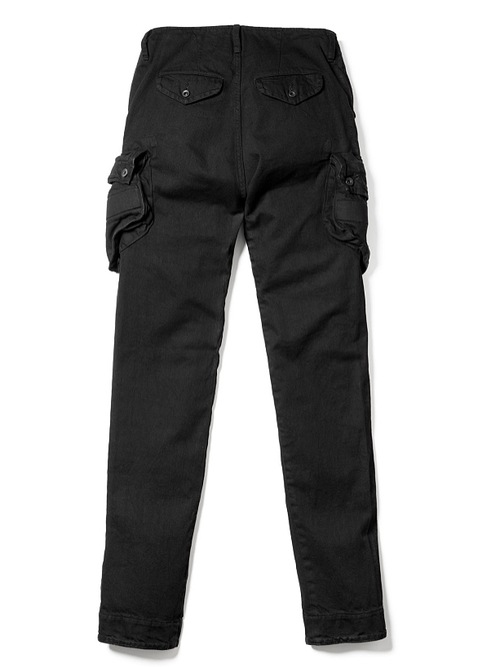 JULIUS����ꥦ��/10oz DENIM TROUSERS7/BLACK