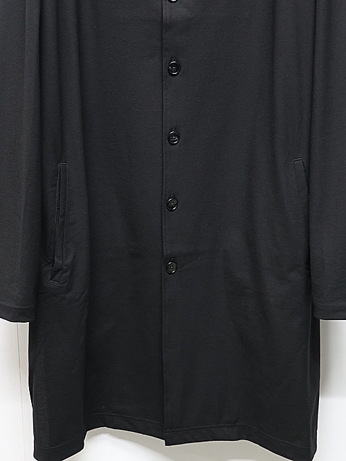 Ground Y�����饦��ɥ磻/30 HARD TWIST STRETCH JERSEY LONG CARDIGAN/BLACK