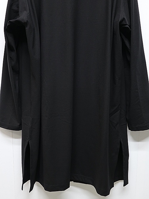 Ground Y�����饦��ɥ磻/30 HARD TWIST STRETCH JERSEY LONG CARDIGAN/BLACK